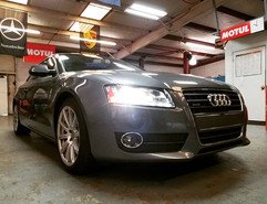 2012 Audi A5 2.0T Quattro in for an oil 