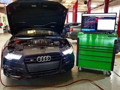 2014 Audi S6 4.0T in for an APR Stage 1 